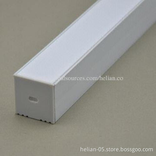 New Hot/High Power Recessed Square Aluminum LED Profile